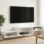 Seinale paigaldatav TV kapp Seinale kinnitav Valge