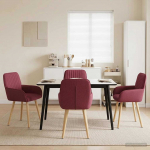S&ouml;&ouml;gitoa Toolid 4 pcs kangas Veinpunane 56,5 x 50 x 87,5 cm