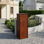 Postkast Rooste 40 x 40 x 100 cm Ilmastikukindel teras