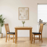 S&ouml;&ouml;gitool 2 pcs Tugev Tamme Puit Must 45 x 59 x 92 cm