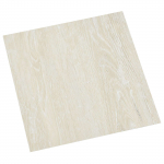Isekinnevad P&otilde;randaplaadid 30,5 x 30,5 cm 20 pcs PVC Kreemjas