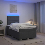 Vedruvoodi madratsiga LED-ribadega Tumehall 120 x 200 cm kangas
