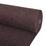 N&auml;itusevaip ribiline 1,2x15 m, pruun