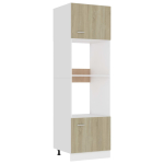 Mikrolaineahju kapp, sonoma tamm, 60 x 57 x 207 puitlaastplaat