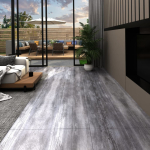 Iseliimuvad pvc-p&otilde;randaplaadid 5,21 m&sup2;, 2 mm, matt puit, hall