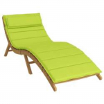P&auml;ikese lounge patja roheline 178 x 60 x 4 cm oxfordi kangas