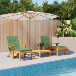 Terrassitooli istmepadjad 2 tk, lehemuster, oxford kangas
