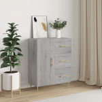 Puhvetkapp, hall, sonoma tamm, 69,5 x 34 x 90 cm, tehispuit