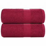 Pesur&auml;tikud konna 2 tk bordoopunane 30 x 30 cm 360 g/m&sup2;