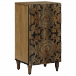 K&otilde;ide ladustamisega Pruun 40 x 33,5 x 75 cm Tugev mango puu