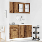 4-OSALINE K&Ouml;&Ouml;GIKAPIKOMPLEKT OLD WOOD ENGINEERED WOOD