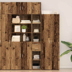 Hoiukapp sahtliga 2 tk vana puit 30 x 42,5 x 225 cm
