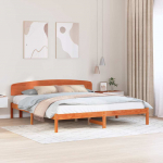 Voodiraam peatsiga Vahapruun 180 x 200 cm Tahke m&auml;nd