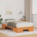 Voodiraam Pruun 90 x 190 cm