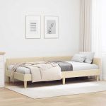 Nurga voodiraam cream 80 x 200 cm kangas