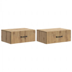 Seinale kinnitatav &ouml;&ouml;tis 2 pcs Artisan tamm 49 x 34,5 x 20 cm
