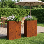 Aia istutuskast 2 tk rooste 50 x 30 x 75 cm