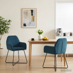 S&ouml;&ouml;gitoa Toolid 2 pcs Samet Sinine 55 x 50 x 84 cm