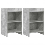 &Ouml;&ouml;kapid 2 pcs Betoonhall 40 x 30 x 60 cm Tehispuit