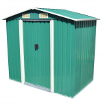 Aiakuur metallist 204 x 132 x 186 cm roheline
