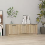 Telerikapp, sonoma tamm, 102x35x36,5 cm, tehispuit