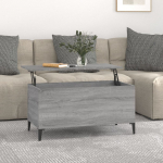Diivanilaud, hall sonoma tamm, 90 x 44,5 x 45cm, tehispuit