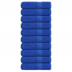 Saunalinad 10 tk, sinine, 100x150 cm, 360 gsm, 100% puuvill