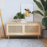 Kapiuksed, v&otilde;rega disain 2 tk, 59,5 x 39,5 cm, m&auml;nnipuit