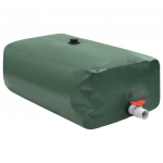 Kraaniga veepaak, kokkupandav, 1000 l, pvc