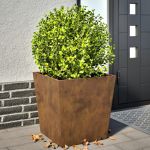 Taimekastid 2 tk, 50 x 50 x 50 cm, corten teras