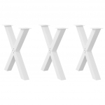 S&Ouml;&Ouml;GILAUA JALAD, 3 TK, X-KUJULISED, VALGED, 70 X (72&ndash;73) CM, TERAS