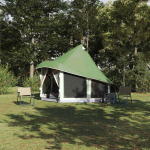 Tipi telk katusega &otilde;huavaga Roheline 404 x 370 x 270 cm taft