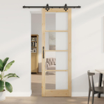 Liuguks pruun 78 x 232 cm puit ja metall