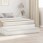 VOODI SAHTLID VALGE 150X36,5X16,5 CM TEHISPUIT