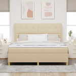 Karbi vedrumadrats madratsiga peaga cream 180 x 200 cm kangas