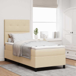 Karbi vedrumadrats madratsiga LEDiga cream 90 x 200 cm kangas