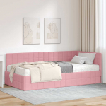 Nurgavoodi raam koos madratsiga peaga 2 pcs Hall Samet