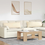 Diivanipadjad 2 tk cream 120 x 40 cm korter kangas