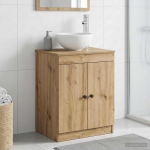 Vannitoa kapp Artisan tamm 54 x 41 x 70 cm Tehispuit