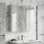 Vannitoa peeglikapp Betoonhall 63,5 x 15,5 x 60,5 cm Tehispuit