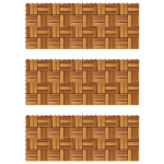 Terrassiplaadid vertikaalse mustriga 30 x 30 cm akaatsia 30 tk