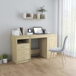 Kirjutuslaud sonoma tamm 140x50x76 cm tehispuit