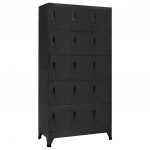 Lukustatav hoiukapp, antratsiithall, 90 x 40 x 180 cm, teras