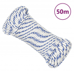Paadik&ouml;is, valge, 5 mm, 50 m, pol&uuml;prop&uuml;leen