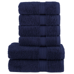 6-osaline r&auml;tikute komplekt solund, tumesinine, 600 gsm