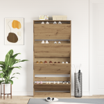 Kingakapp kunstlik tamm tehispuit 80 x 21 x 163.5 cm vastupidav