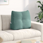 Seljatugi padi mere roheline 60 x 24 x 50 cm samet