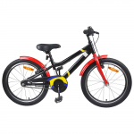 Laste Bike 24 Tolli 8-12 aastastele Must Punane