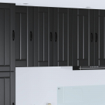 K&ouml;&ouml;gikapp 2 tk must 30 x 31 x 80 cm tehispuit