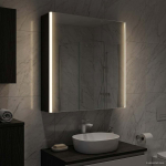 Vannitoa peeglikapp Must tamm 63,5 x 15,5 x 70 cm Tehispuit
